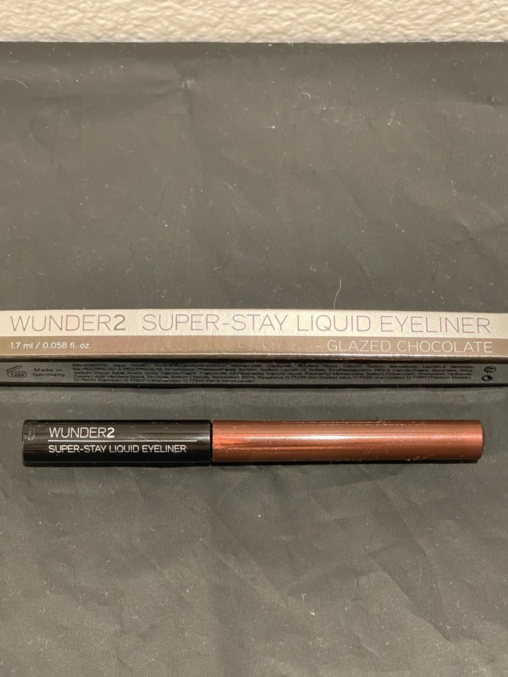 WUNDER2 Super-Stay Liquid Eyeliner Trio - 1 Black & 2 Glazed Chocolate - NWT - Picture 2 of 5